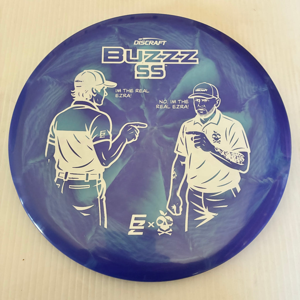Discraft Ezra vs. Ezra Swirly ESP Buzzz SS 5/4/-2/1