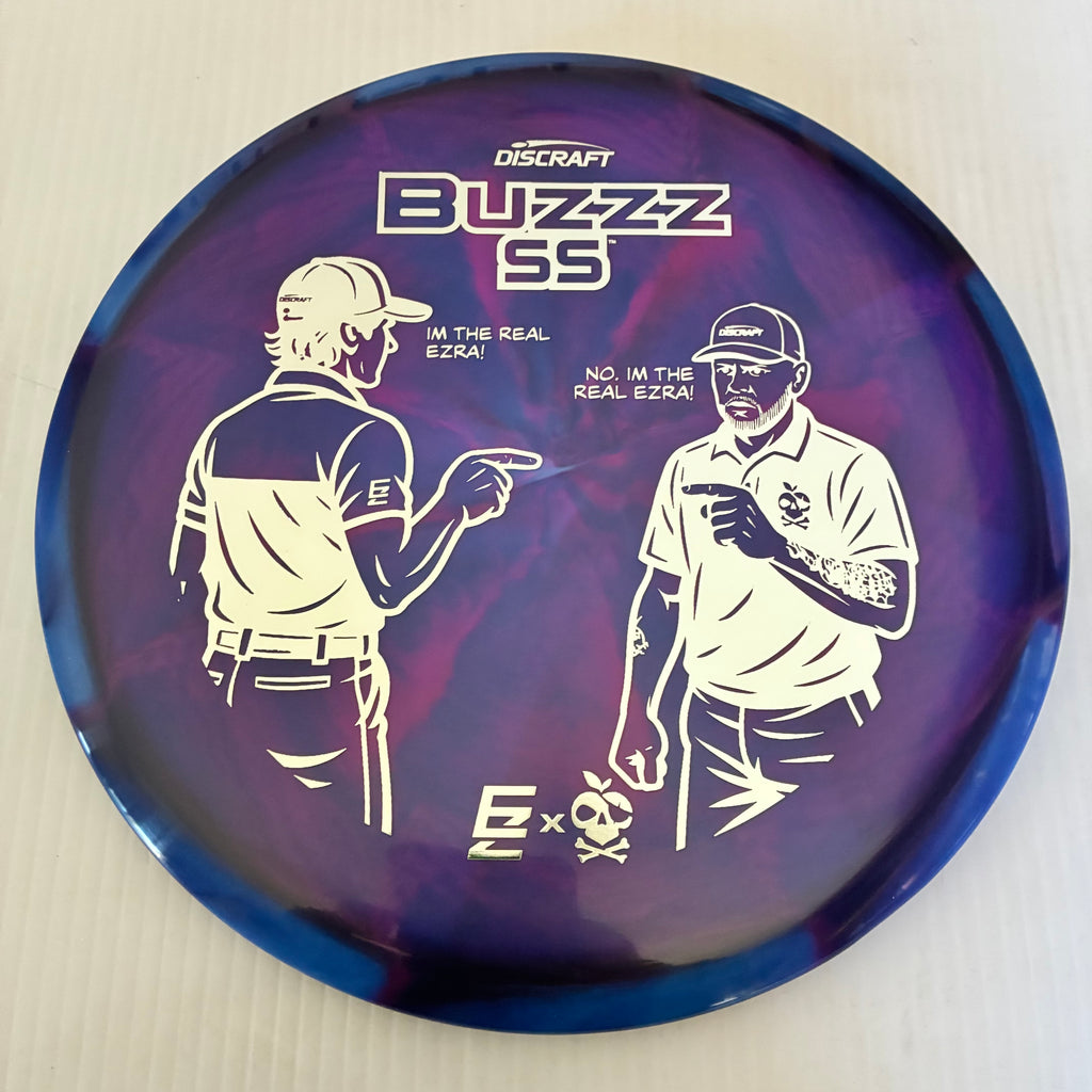 Discraft Ezra vs. Ezra Swirly ESP Buzzz SS 5/4/-2/1