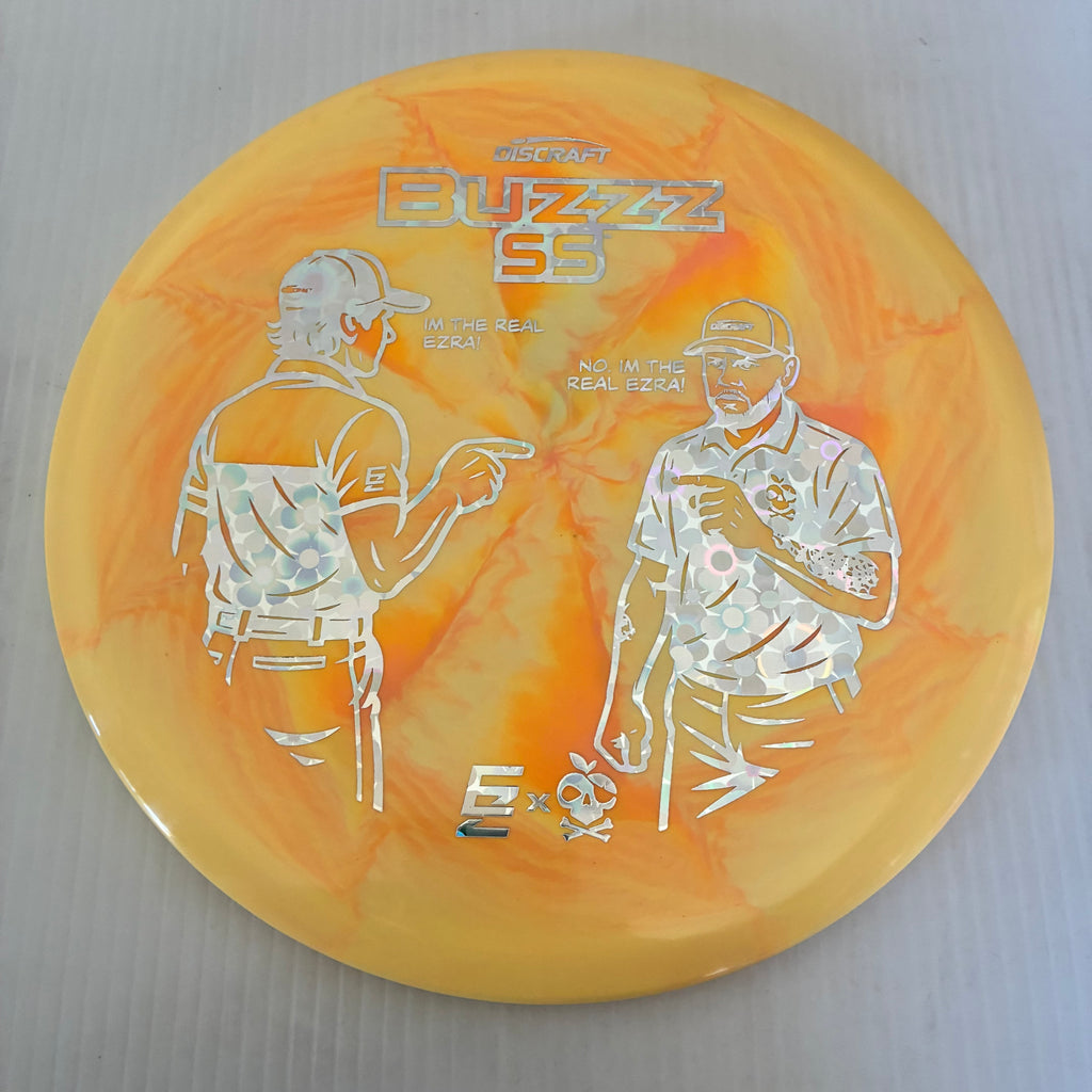 Discraft Ezra vs. Ezra Swirly ESP Buzzz SS 5/4/-2/1