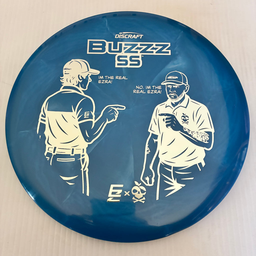 Discraft Ezra vs. Ezra Swirly ESP Buzzz SS 5/4/-2/1