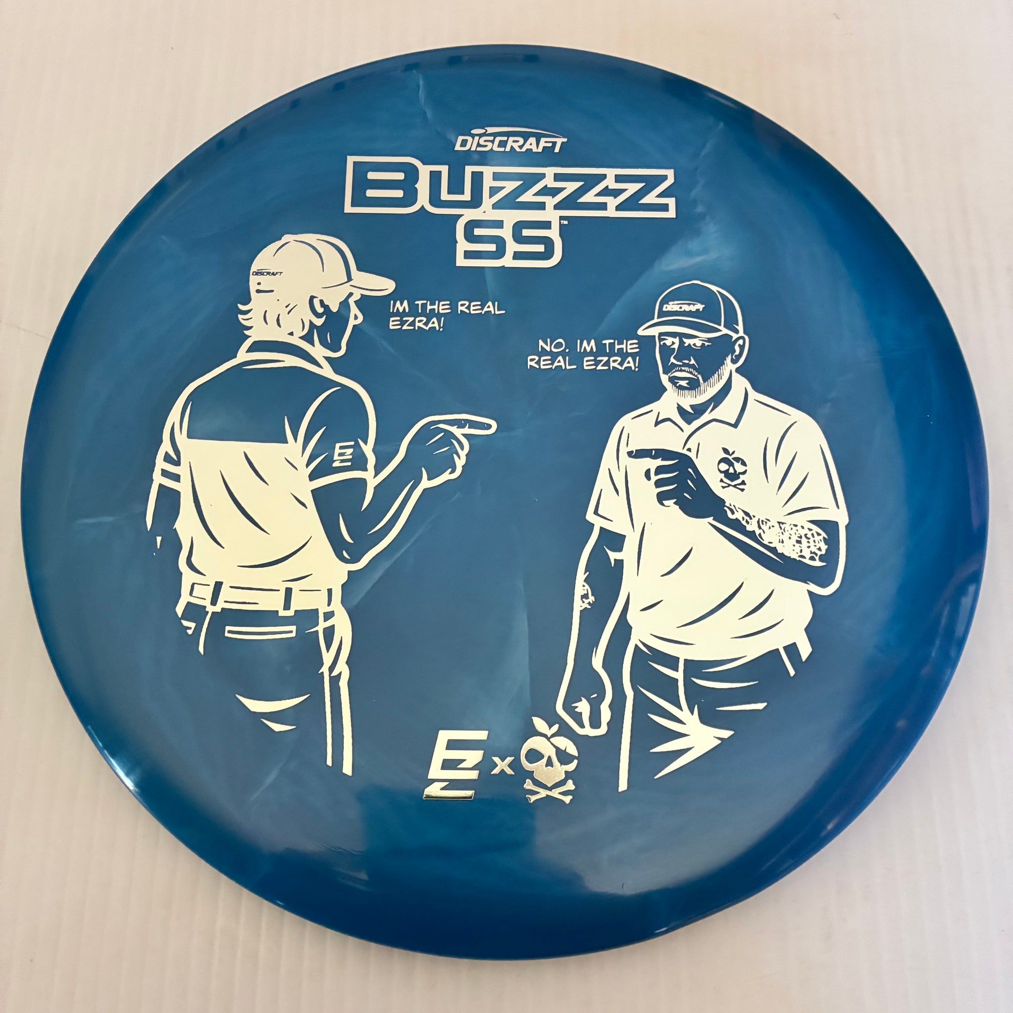 Discraft Ezra vs. Ezra Swirly ESP Buzzz SS 5/4/-2/1