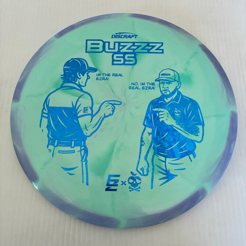 Discraft Ezra vs. Ezra Swirly ESP Buzzz SS 5/4/-2/1