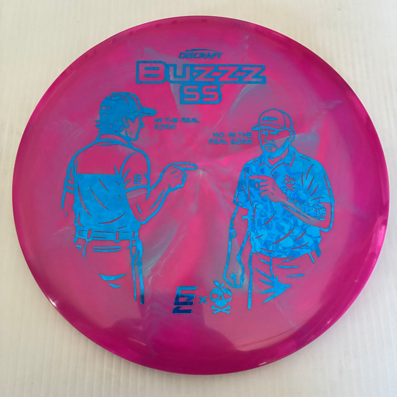 Discraft Ezra vs. Ezra Swirly ESP Buzzz SS 5/4/-2/1