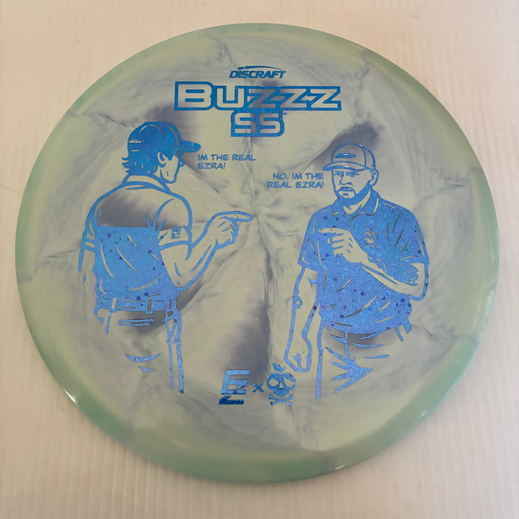 Discraft Ezra vs. Ezra Swirly ESP Buzzz SS 5/4/-2/1