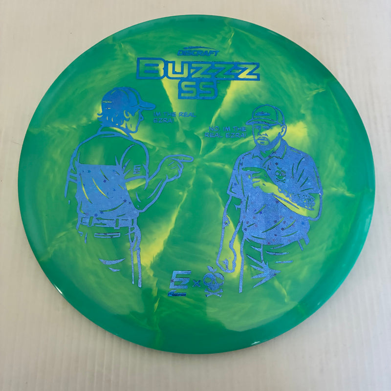 Discraft Ezra vs. Ezra Swirly ESP Buzzz SS 5/4/-2/1