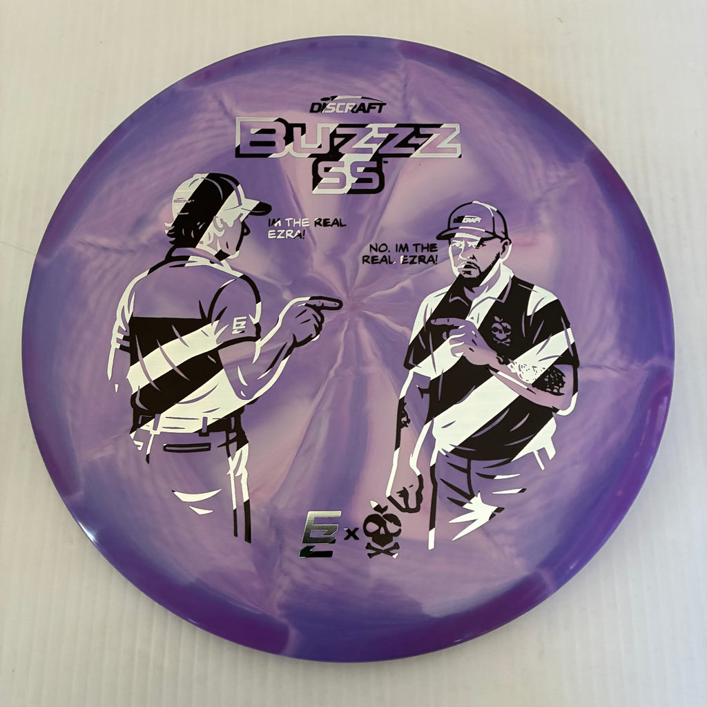 Discraft Ezra vs. Ezra Swirly ESP Buzzz SS 5/4/-2/1