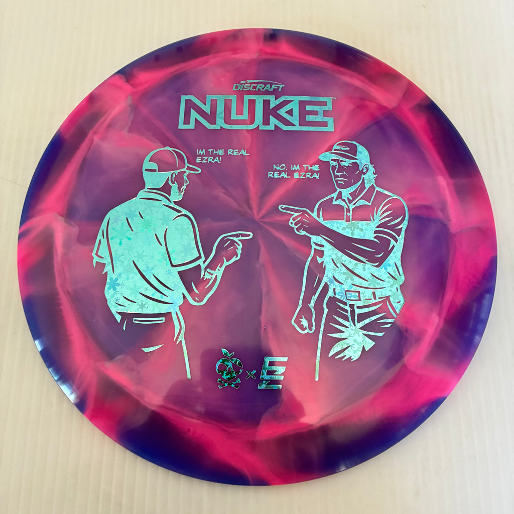 Discraft Ezra vs. Ezra Swirly ESP Nuke 13/5/-1/3