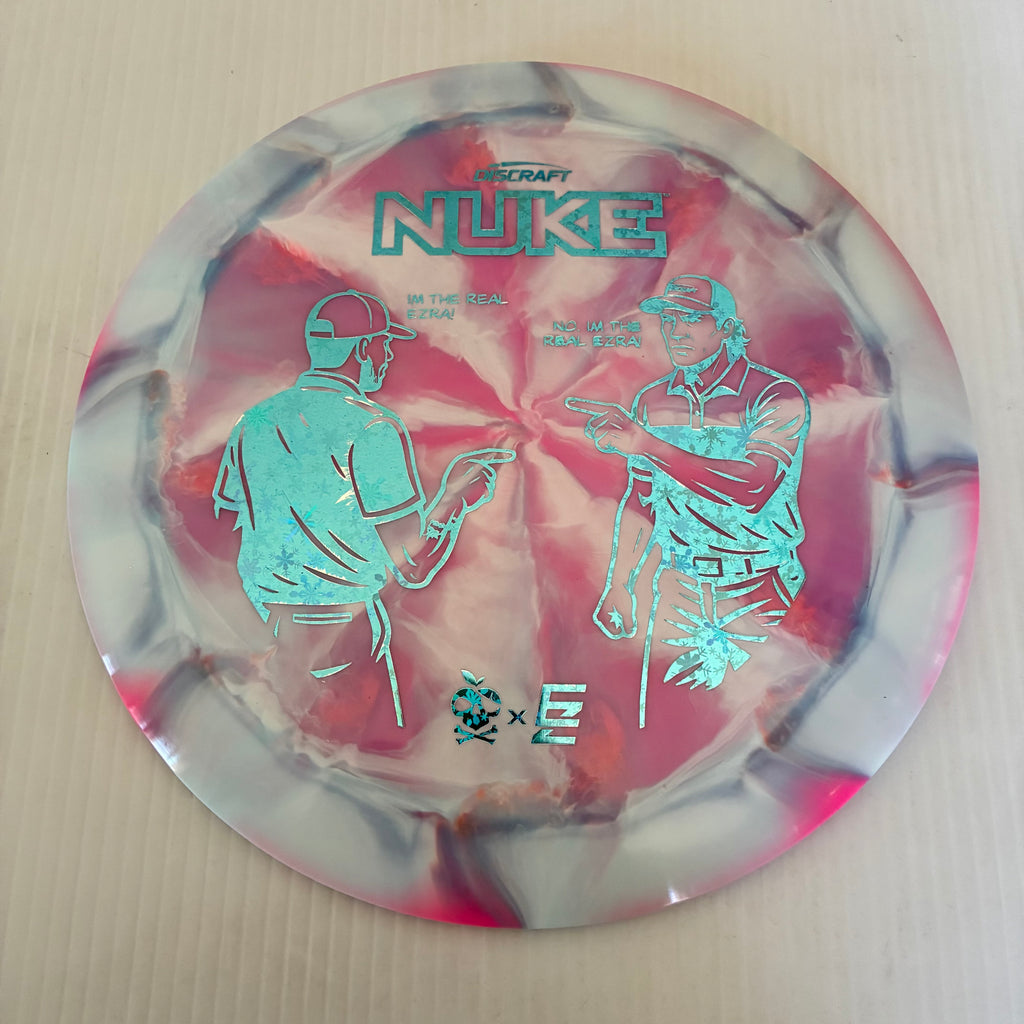 Discraft Ezra vs. Ezra Swirly ESP Nuke 13/5/-1/3