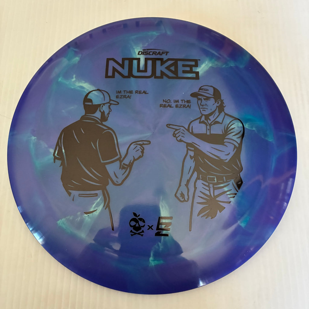 Discraft Ezra vs. Ezra Swirly ESP Nuke 13/5/-1/3