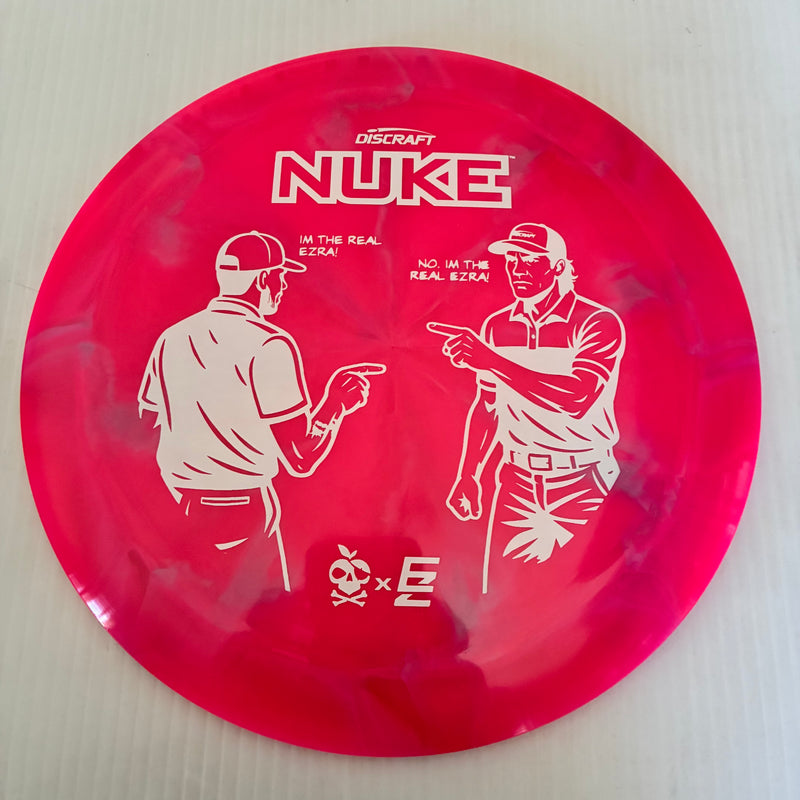 Discraft Ezra vs. Ezra Swirly ESP Nuke 13/5/-1/3