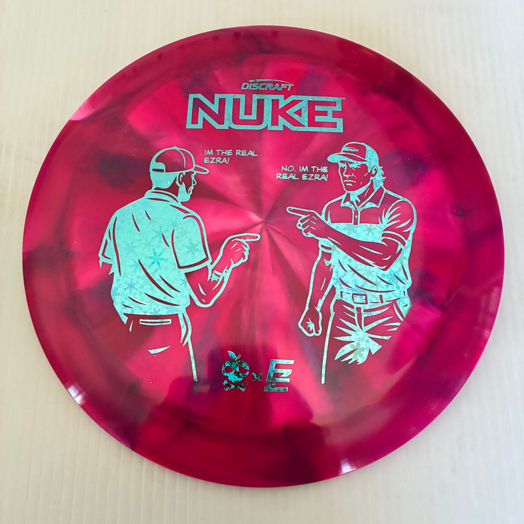 Discraft Ezra vs. Ezra Swirly ESP Nuke 13/5/-1/3