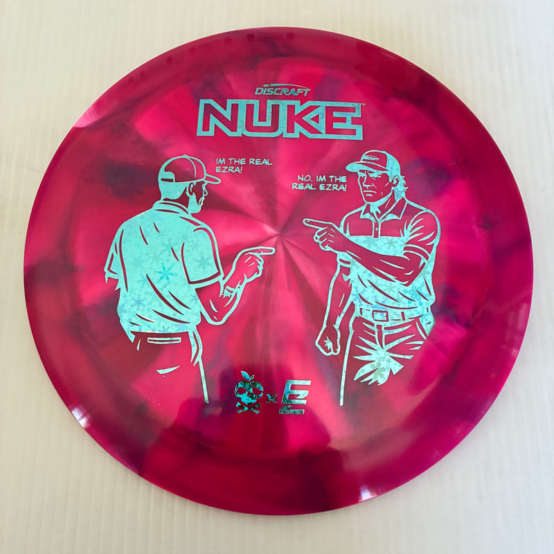 Discraft Ezra vs. Ezra Swirly ESP Nuke 13/5/-1/3