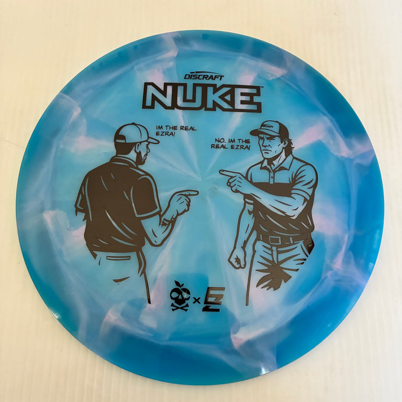 Discraft Ezra vs. Ezra Swirly ESP Nuke 13/5/-1/3