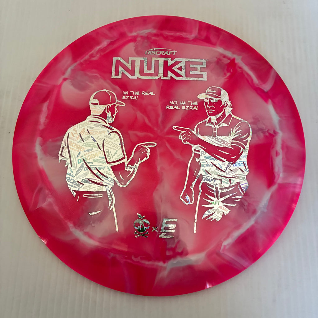 Discraft Ezra vs. Ezra Swirly ESP Nuke 13/5/-1/3