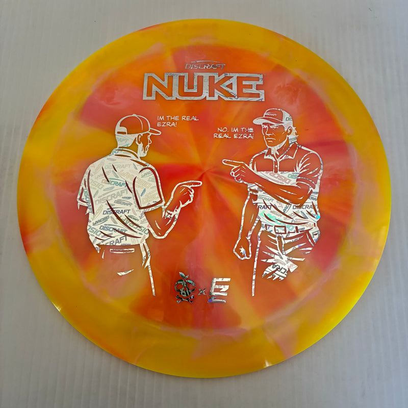Discraft Ezra vs. Ezra Swirly ESP Nuke 13/5/-1/3