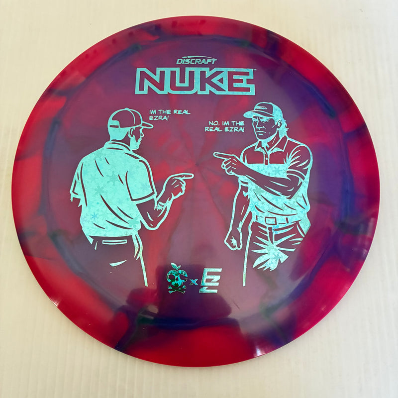 Discraft Ezra vs. Ezra Swirly ESP Nuke 13/5/-1/3