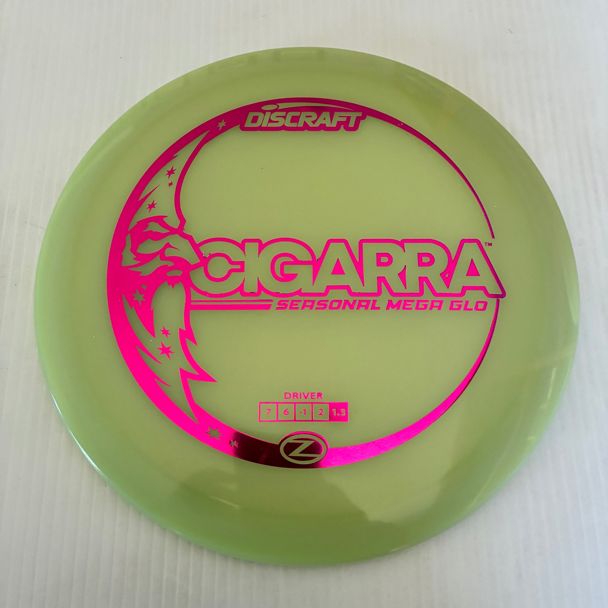 Discraft Mega GLO Z Cigarra 7/6/-1/2