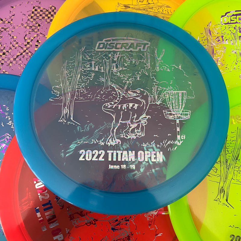 Discraft 2022 Titan Open Z Raptor 9/4/0/3
