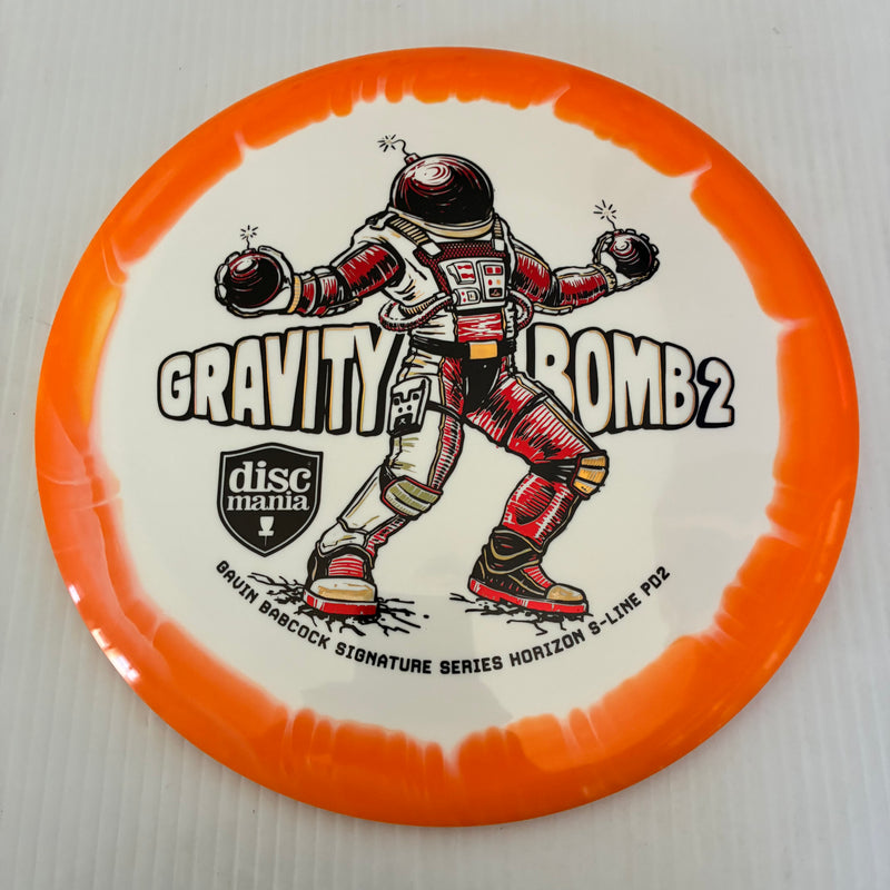 Discmania 2025 Gavin Babcock Signature Series Triple Foil Gravity Bomb 2 Horizon S-Line PD2 12/4/0/4