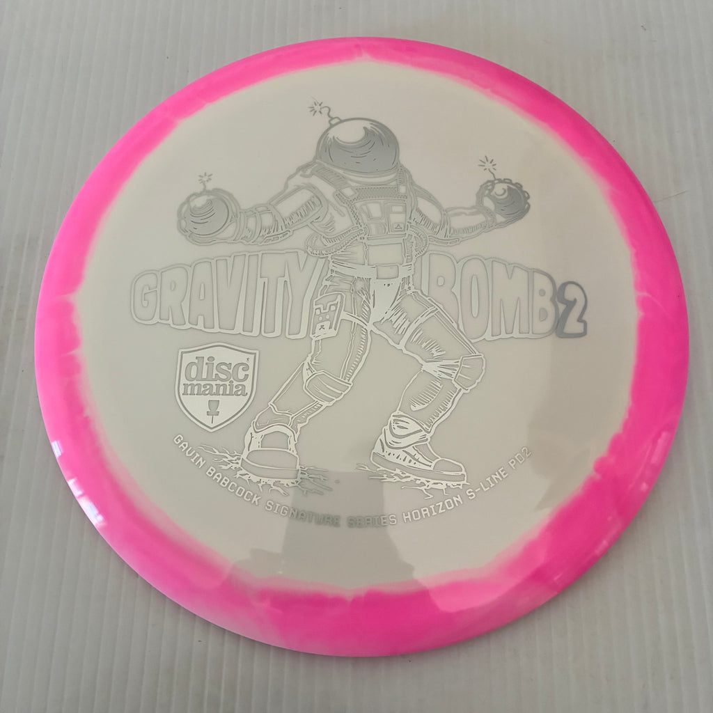 Discmania 2025 Gavin Babcock Signature Series Single Foil Gravity Bomb 2 Horizon S-Line PD2 12/4/0/4