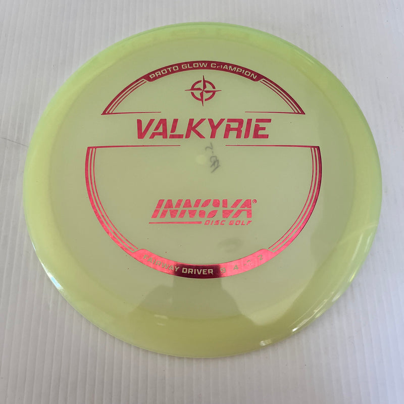 Innova Proto Glow Champion Valkyrie 9/4/-2/2