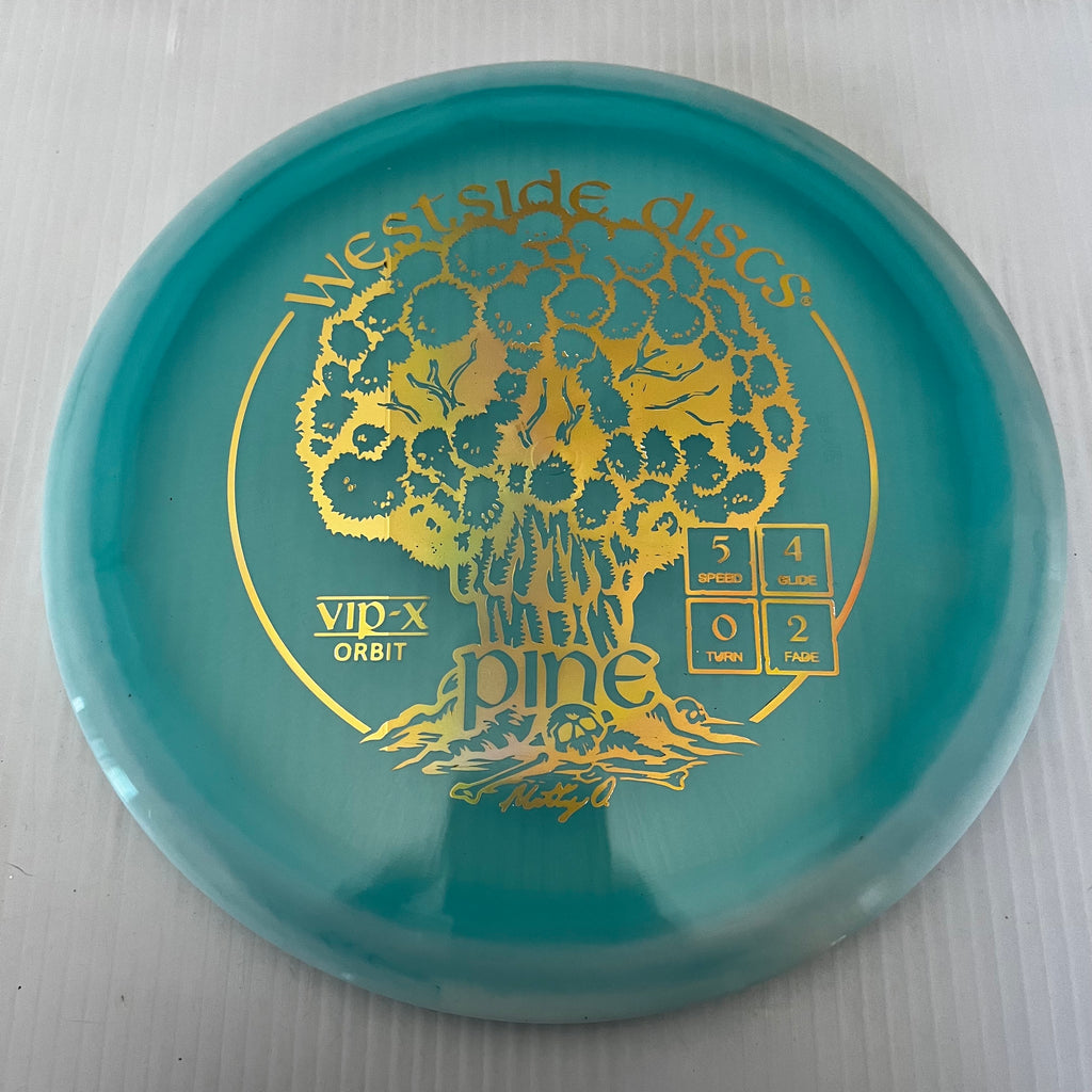 Westside Discs 2024 Matt Orum Team Series VIP-X Orbit Pine 5/4/0/2