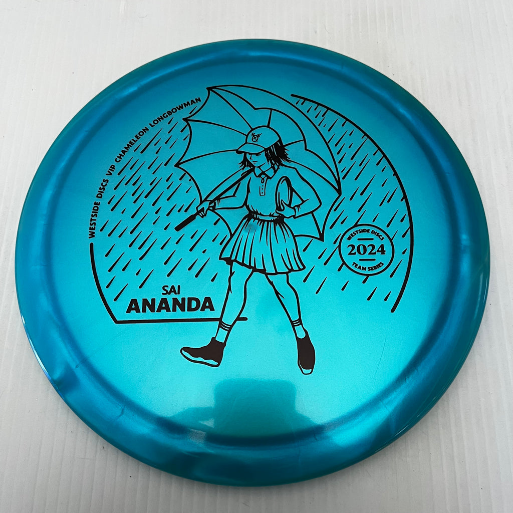 Westside Discs 2024 Sai Ananda Team Series VIP Chameleon Longbowman 9/4/0/3