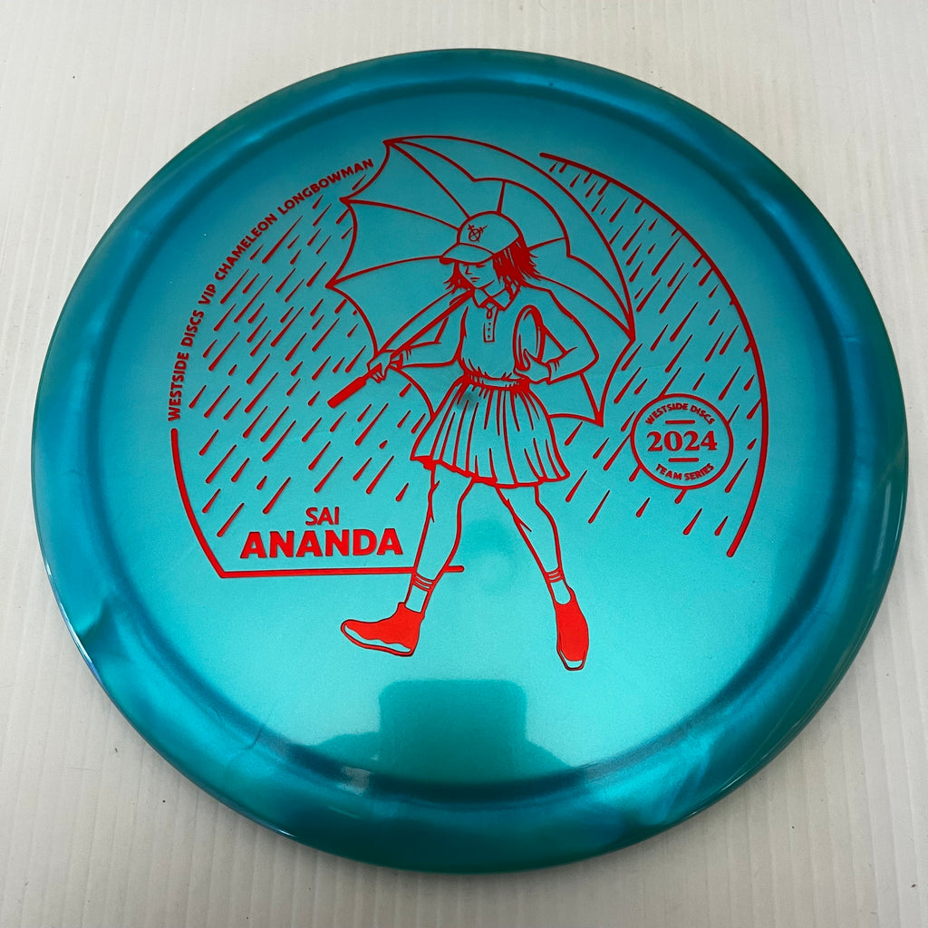 Westside Discs 2024 Sai Ananda Team Series VIP Chameleon Longbowman 9/4/0/3