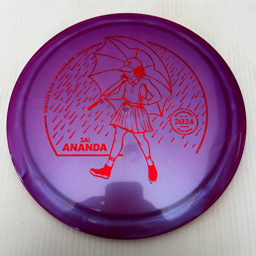Westside Discs 2024 Sai Ananda Team Series VIP Chameleon Longbowman 9/4/0/3