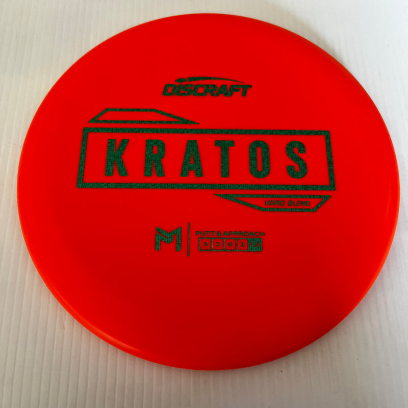 Discraft Paul McBeth Putter Line Hard Kratos 3/3/0/3