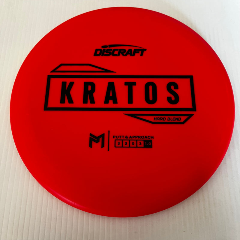 Discraft Paul McBeth Putter Line Hard Kratos 3/3/0/3