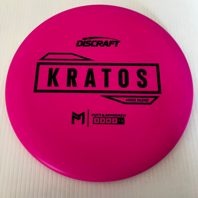 Discraft Paul McBeth Putter Line Hard Kratos 3/3/0/3