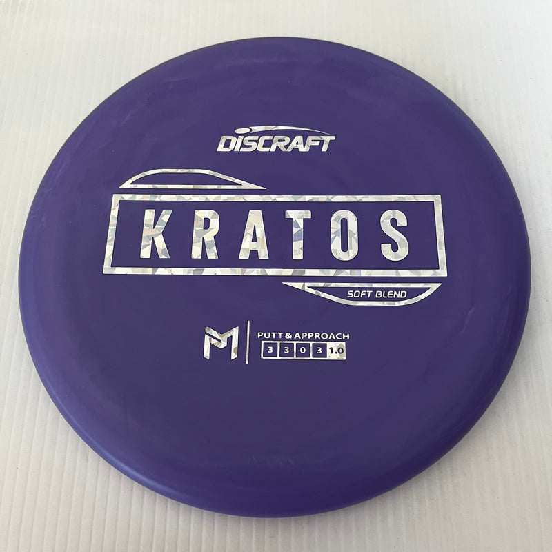 Discraft Paul McBeth Putter Line Soft Kratos 3/3/0/3