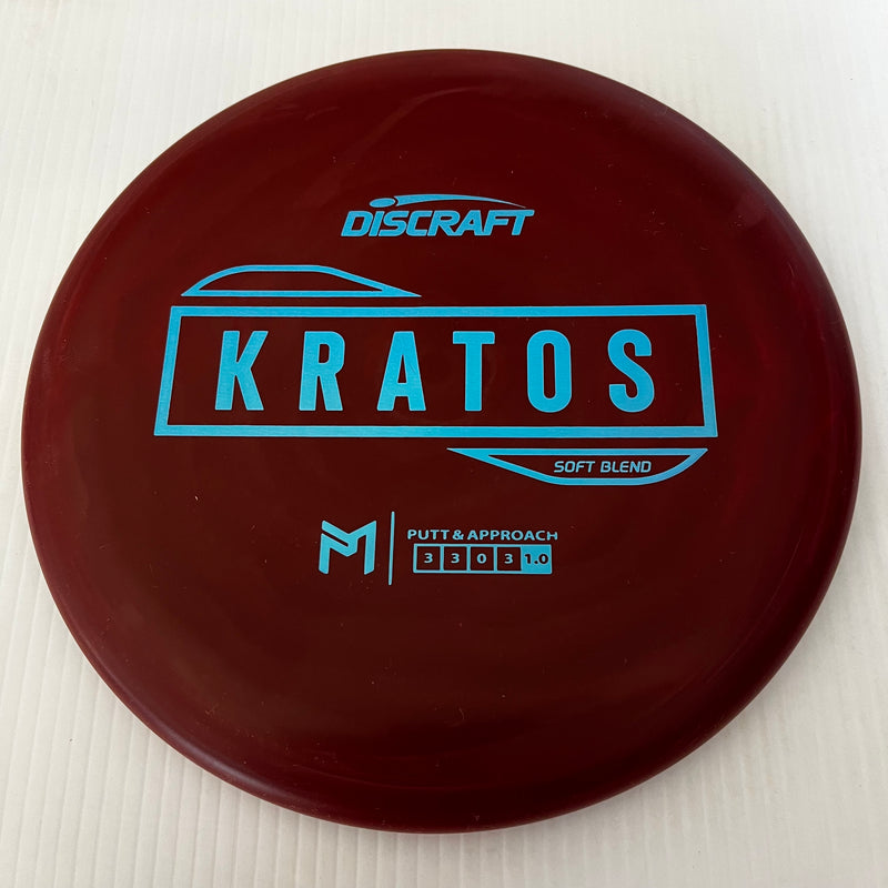 Discraft Paul McBeth Putter Line Soft Kratos 3/3/0/3