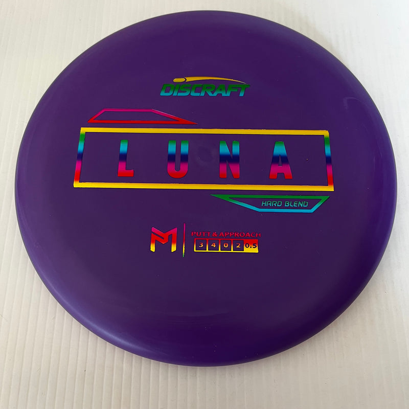 Discraft Paul McBeth Putter Line Hard Luna 3/3/0/3