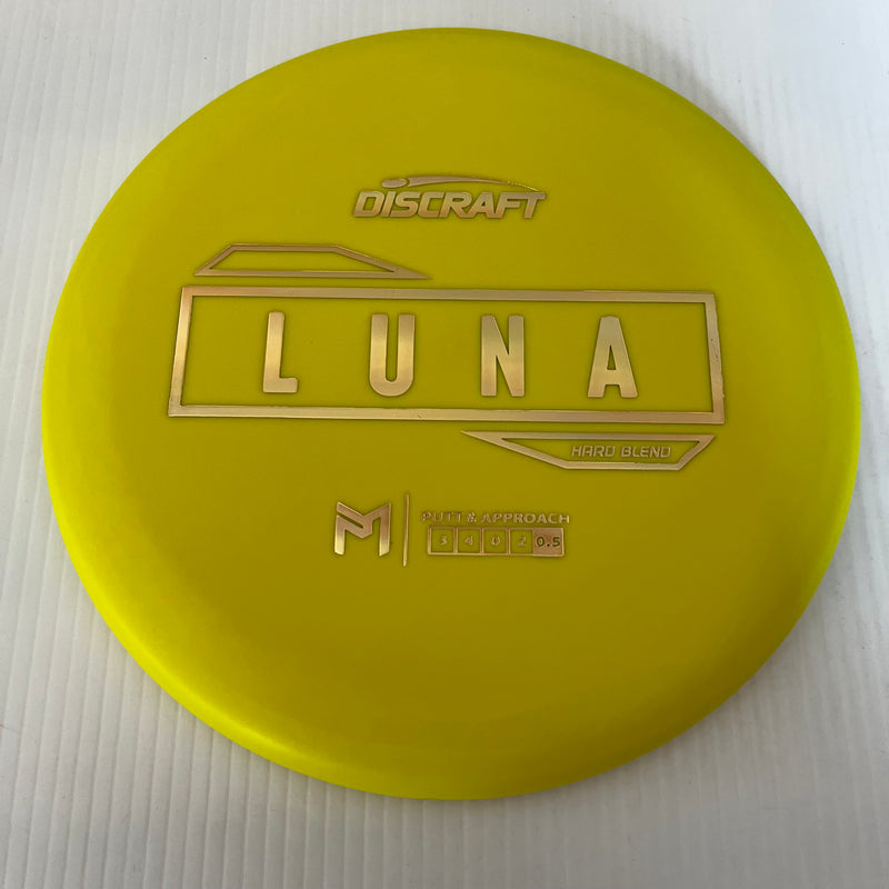 Discraft Paul McBeth Putter Line Hard Luna 3/3/0/3