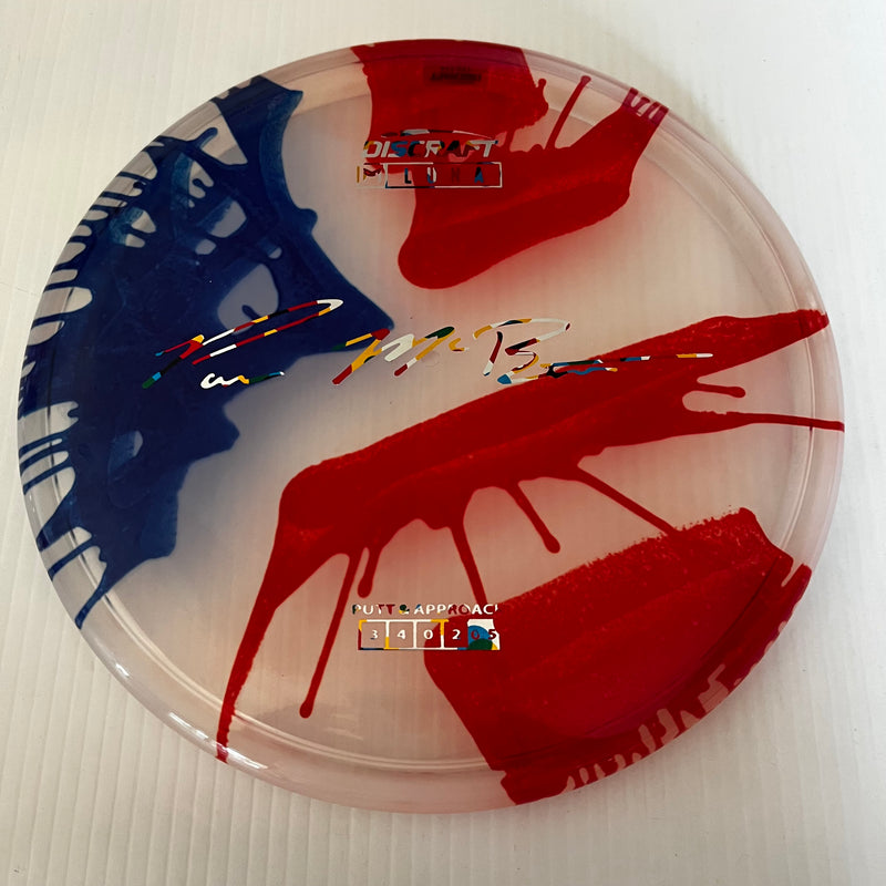 Discraft Paul McBeth American Flag Fly Dye Z Luna 3/3/0/3