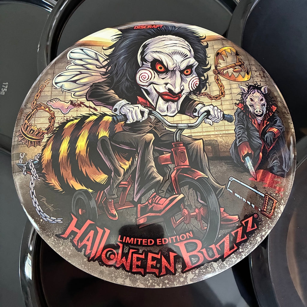 Discraft 2026 Halloween Saw Themed SuperColor ESP Buzzz 5/4/-1/1