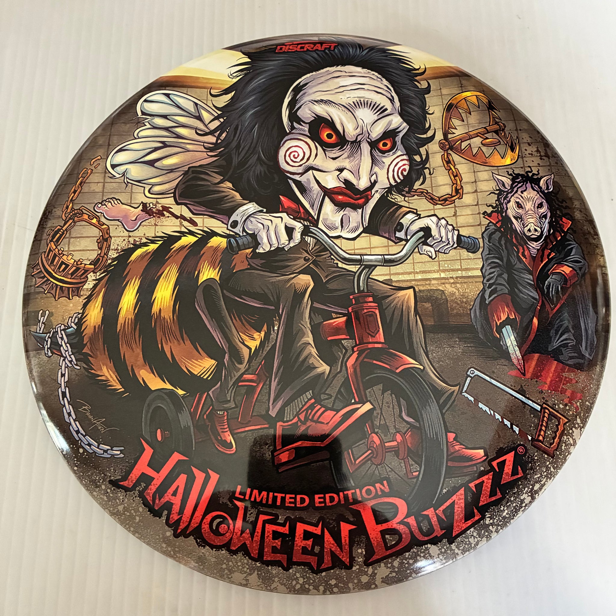 Discraft 2026 Halloween Saw Themed SuperColor ESP Buzzz 5/4/-1/1
