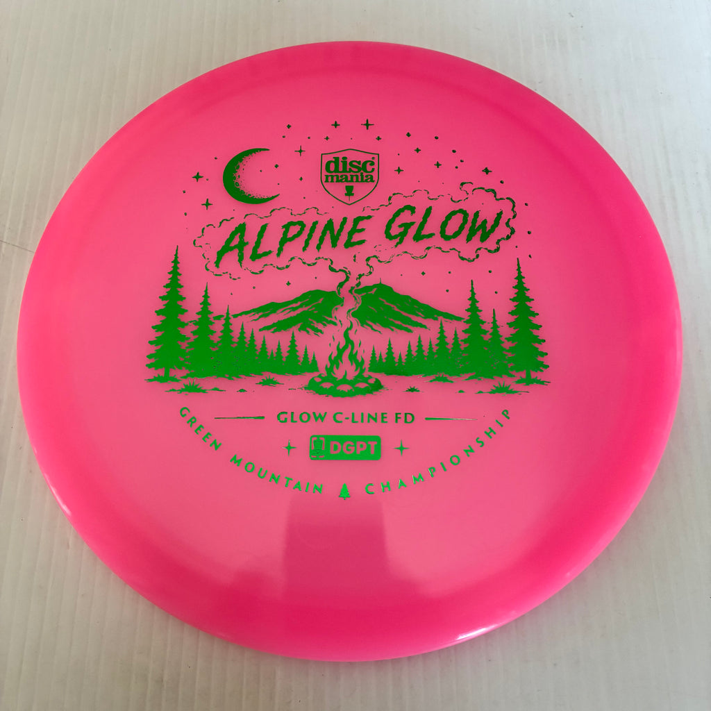 Discmania 2026 Alpine Glow Green Mountain Championships Glow C-Line FD 7/6/0/1