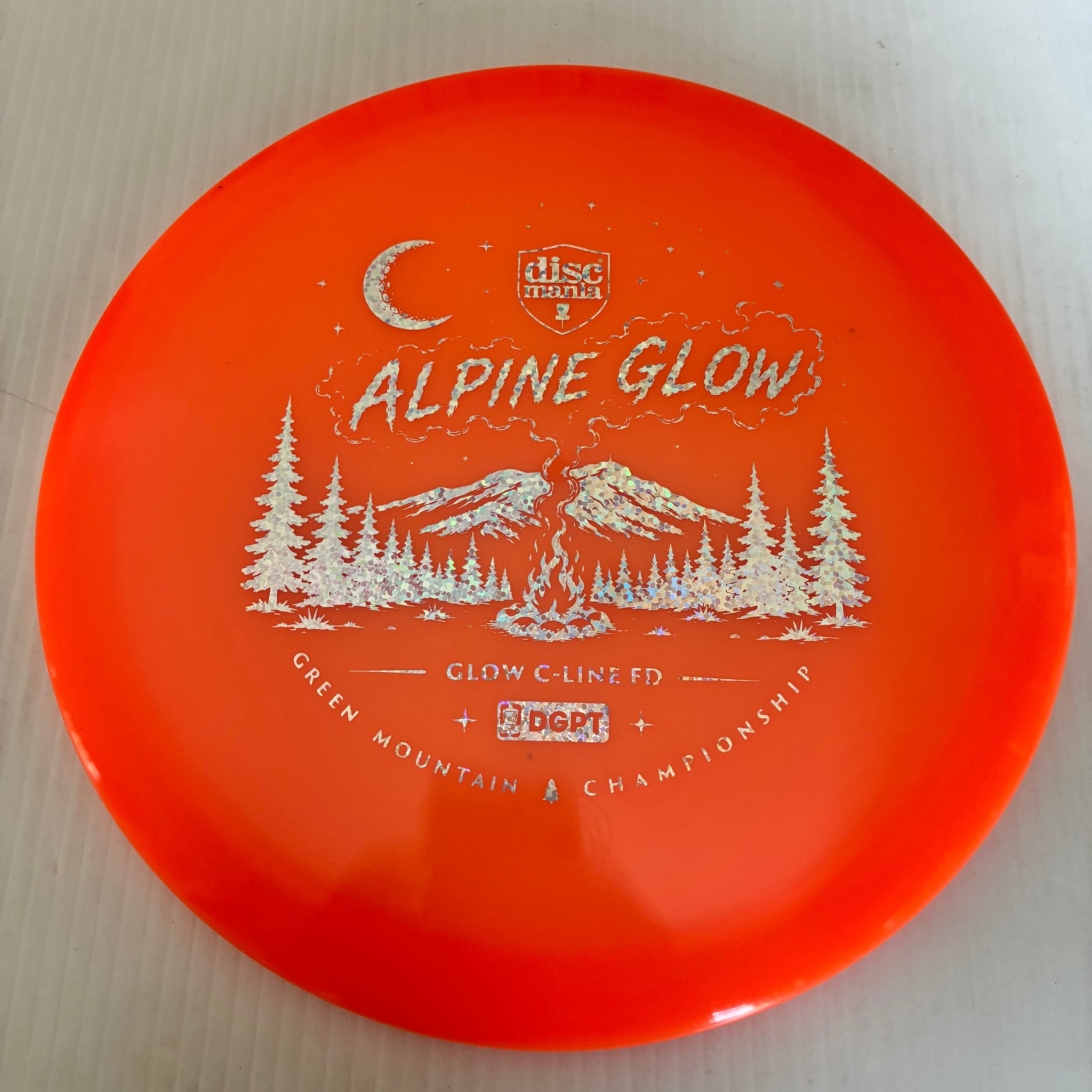 Discmania 2026 Alpine Glow Green Mountain Championships Glow C-Line FD 7/6/0/1