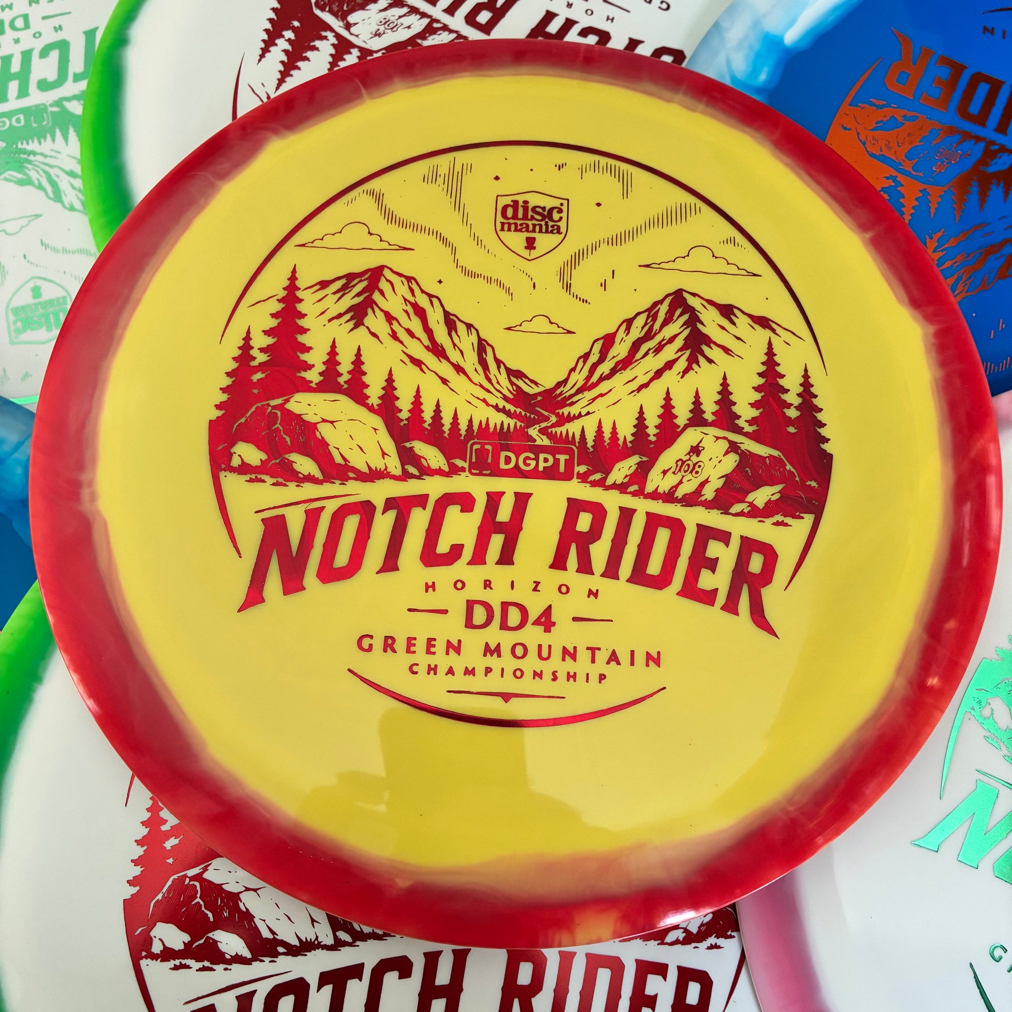 Discmania 2026 Green Mountain Notch Rider Horizon S-Line DD4 13/5/0/3