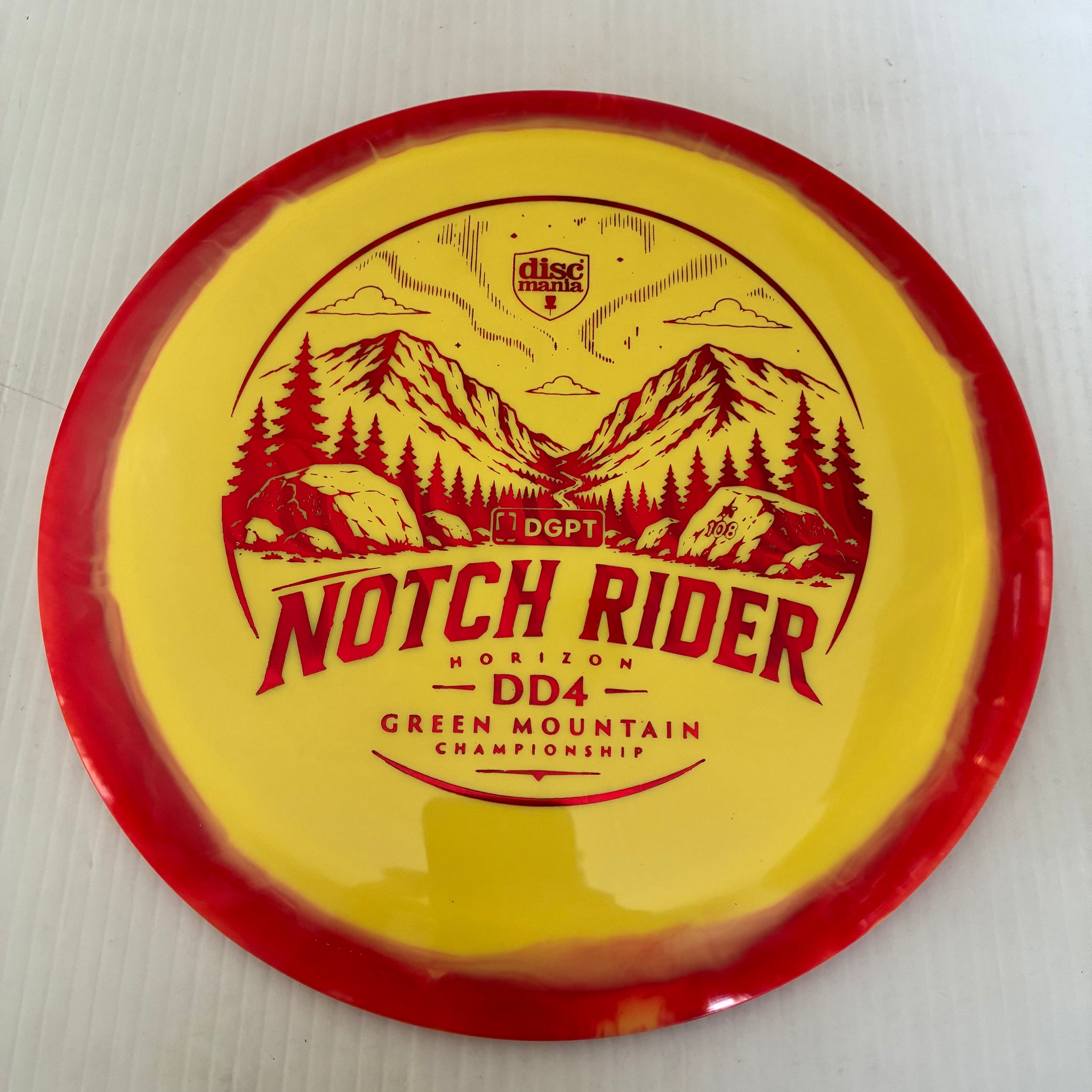 Discmania 2026 Green Mountain Notch Rider Horizon S-Line DD4 13/5/0/3