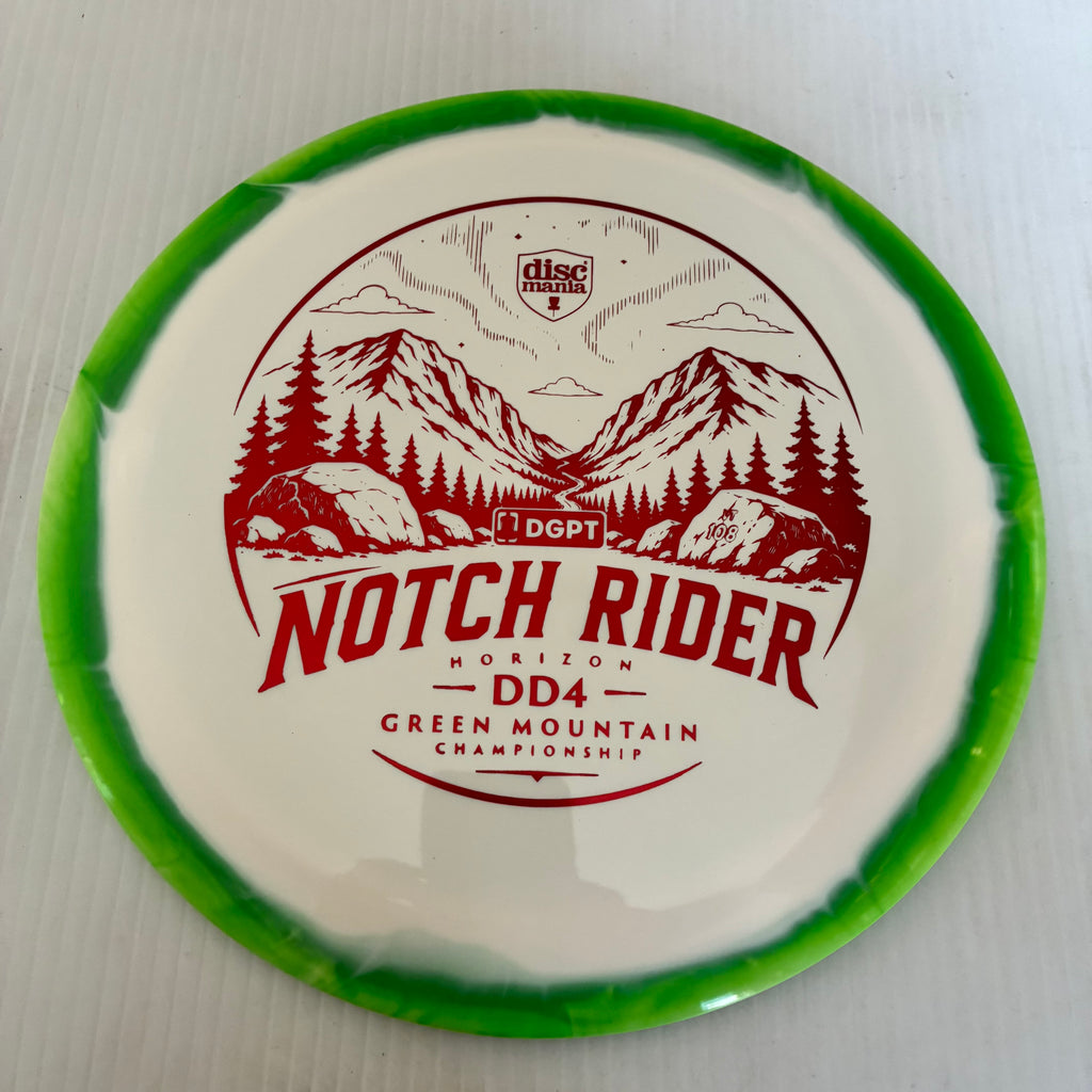 Discmania 2026 Green Mountain Notch Rider Horizon S-Line DD4 13/5/0/3