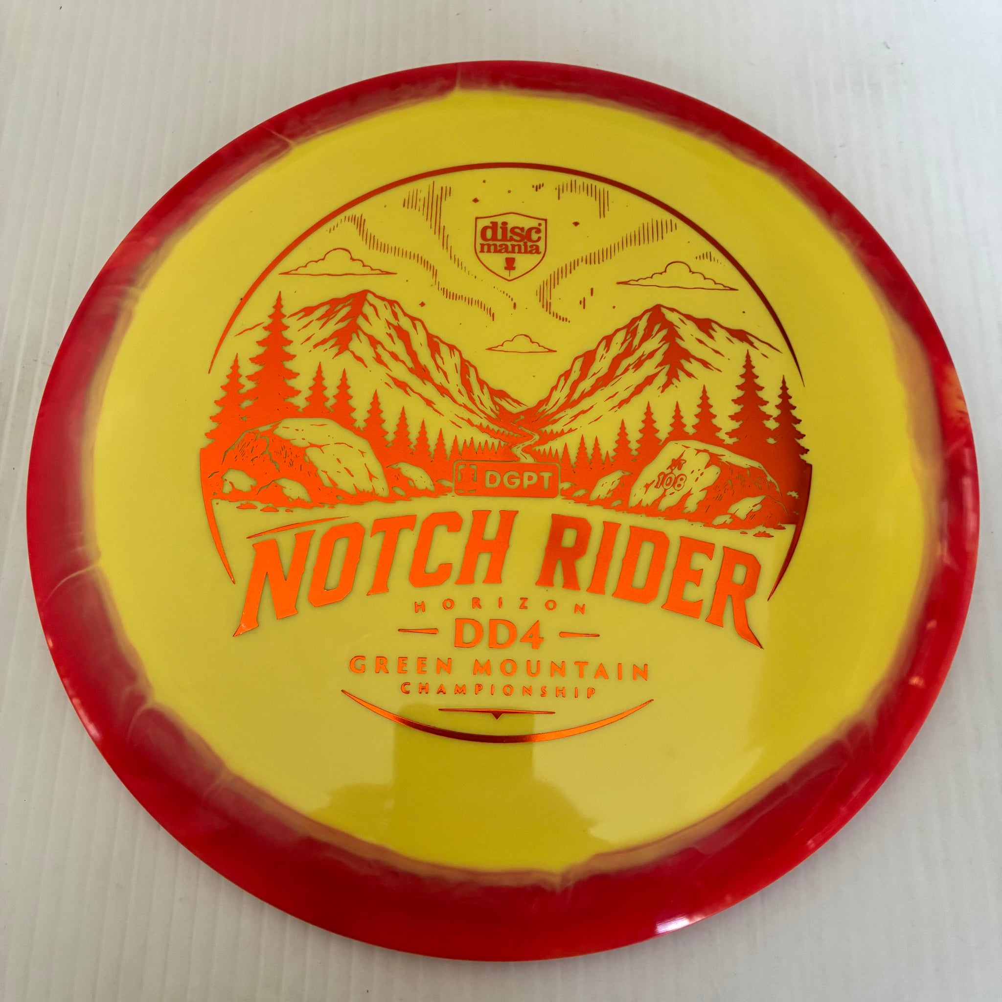 Discmania 2026 Green Mountain Notch Rider Horizon S-Line DD4 13/5/0/3
