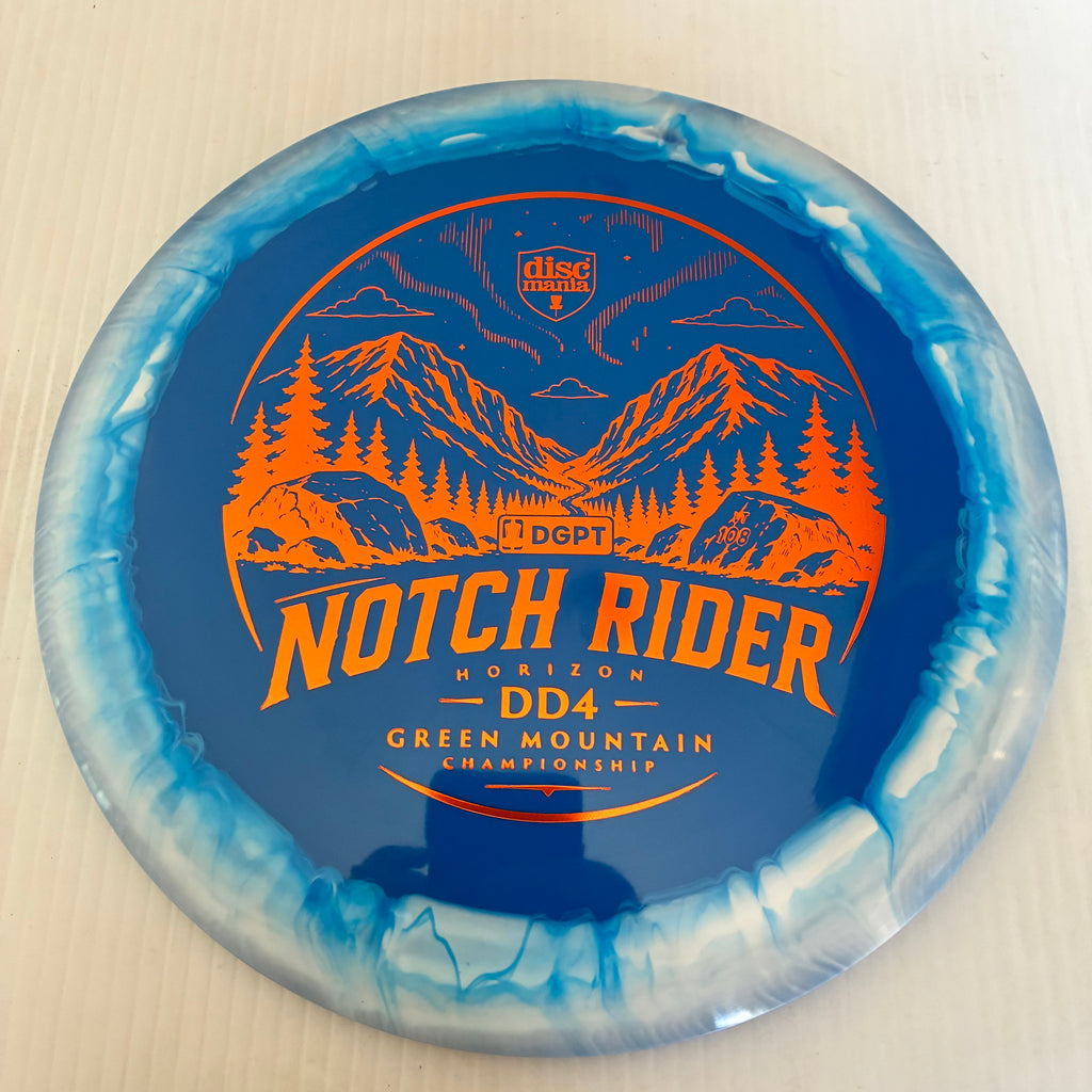 Discmania 2026 Green Mountain Notch Rider Horizon S-Line DD4 13/5/0/3
