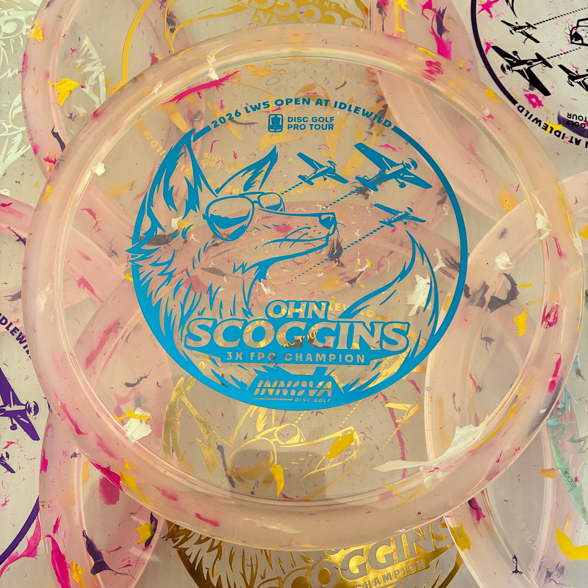 Innova 2026 Ohn Scoggins 3x Idlewild Party Time Champion Fox 5/6/-2/1