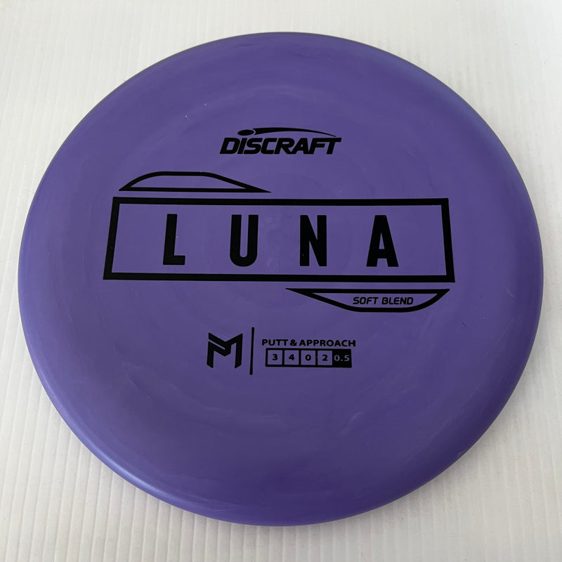 Discraft Paul McBeth Putter Line Soft Luna 3/3/0/3