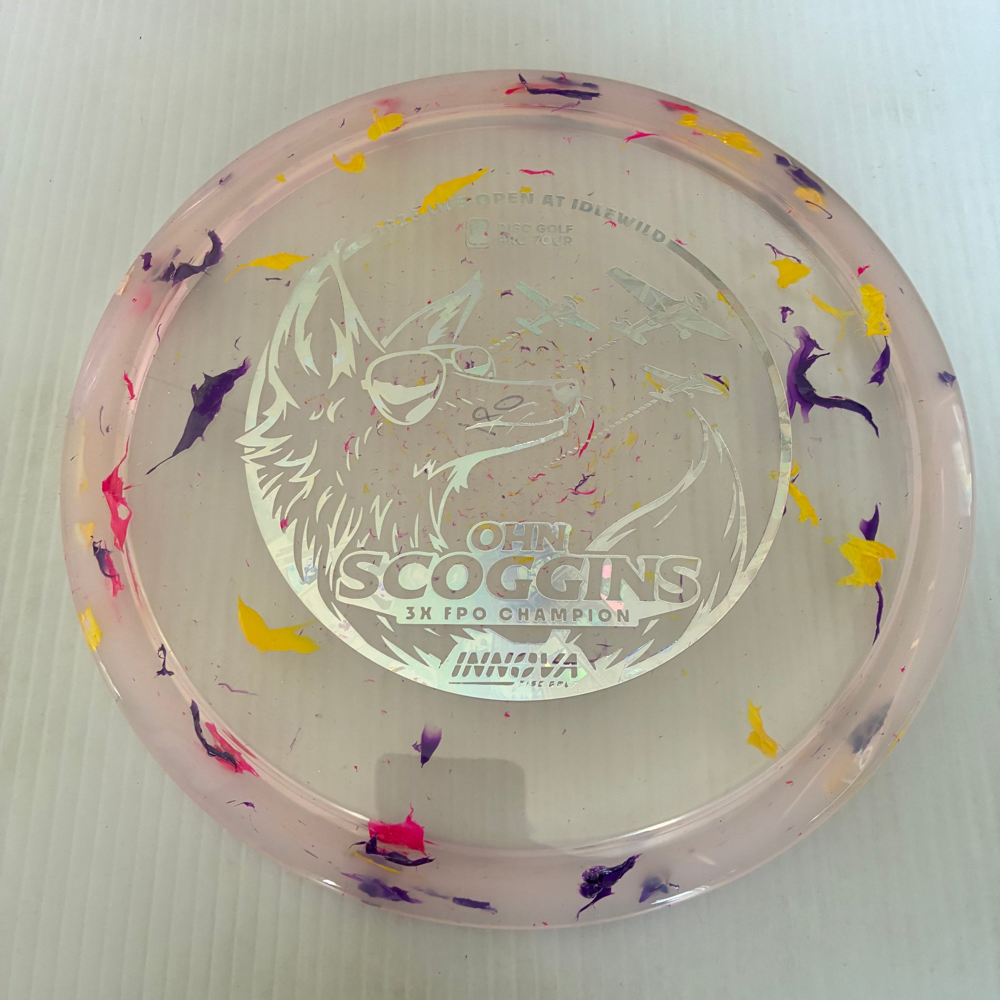 Innova 2026 Ohn Scoggins 3x Idlewild Party Time Champion Fox 5/6/-2/1