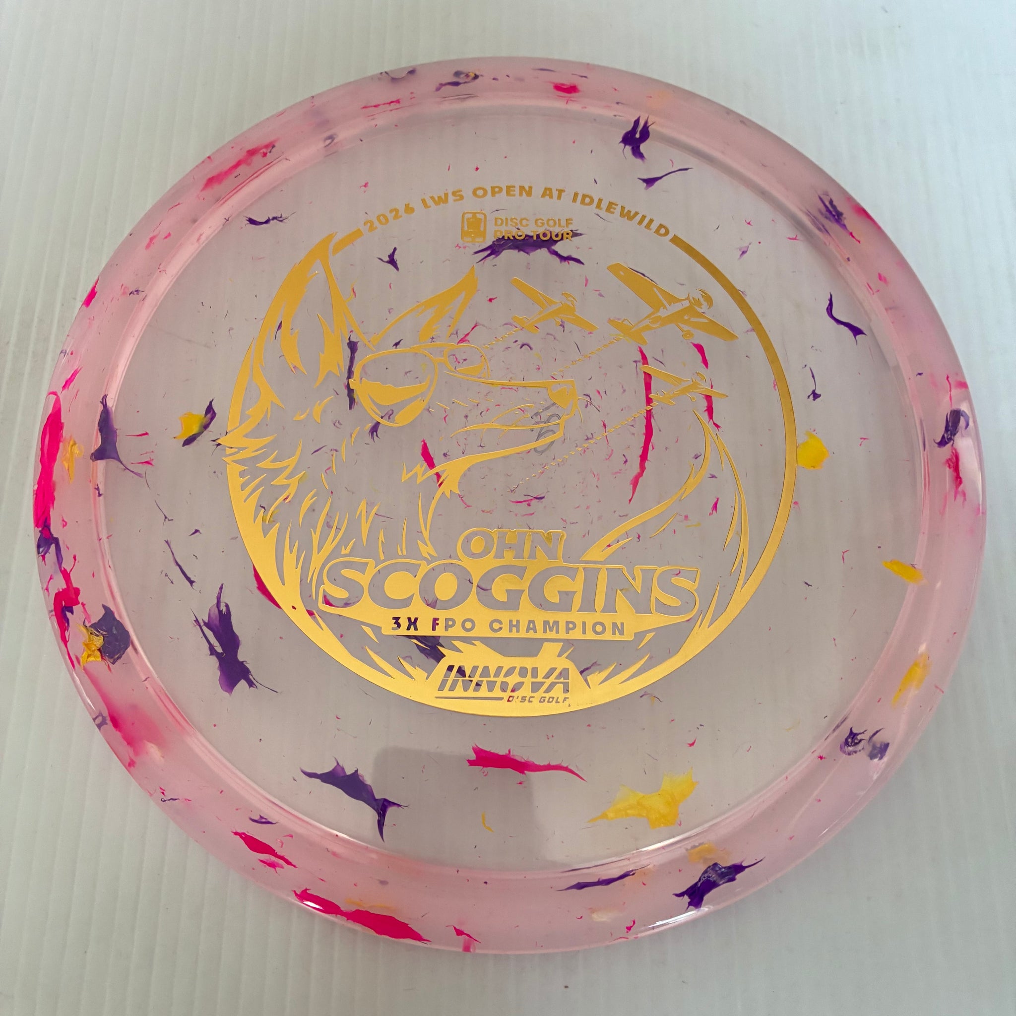 Innova 2026 Ohn Scoggins 3x Idlewild Party Time Champion Fox 5/6/-2/1